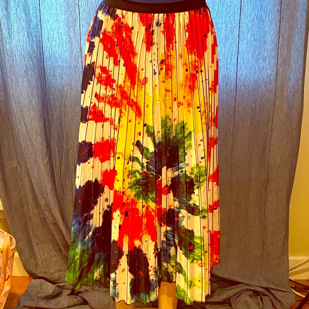 🛍✨CLEARANCE 🛍⭐️ Mid Calf/Ankle Tye Die Skirt